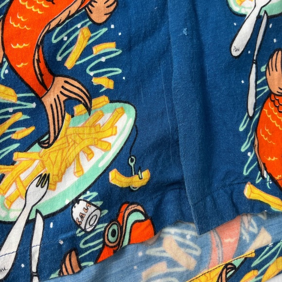 MAMBO LOUD RARE VINTAGE SHIRT ‘FISH N CHIPS’ BY PAUL MCNEIL - Youth Size 12 - Picture 5 of 8